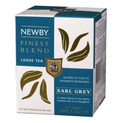 Чай черный Newby Earl Grey / Эрл Грей Картонная упаковка (100 гр.)